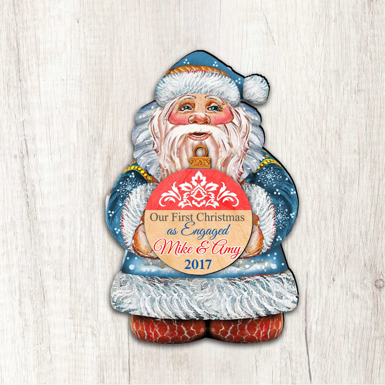 The Holiday Aisle® My First Christmas Santa Wall Decor Wayfair